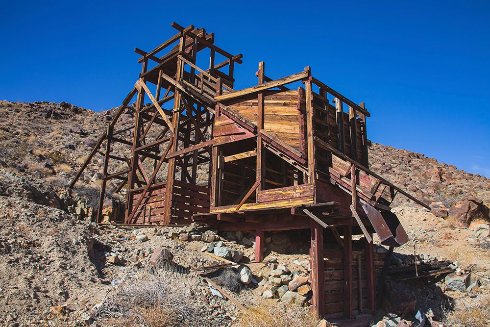 Brooklyn Mine Road- Old Dale Mining District- Mojave Desert- California